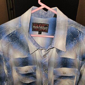 Rock & Roll Cowboy Button Down Shirt